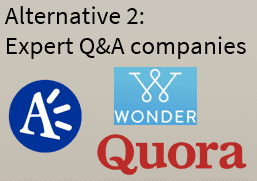 Expert Network operating models: Expert Q&A companies